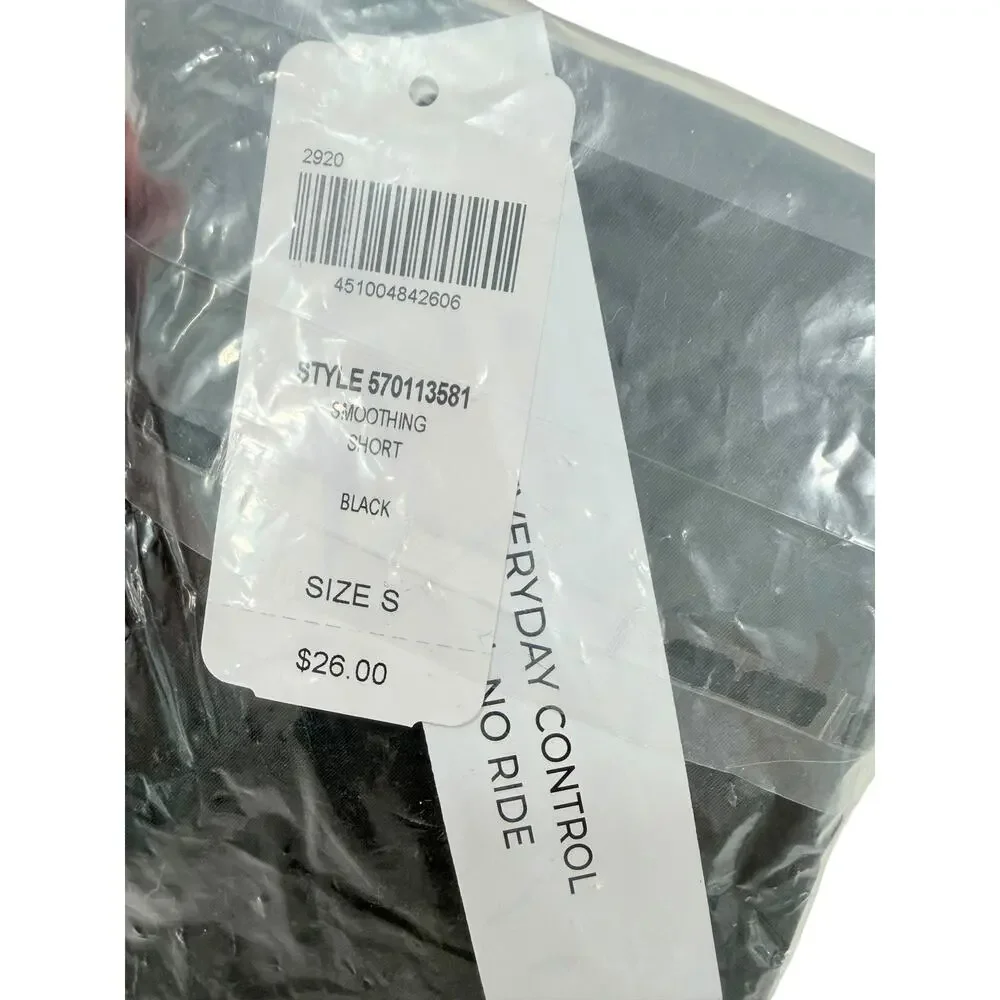 Soma Women Smoothing Slip Shorts 2 Pack Size S Black Soft Tan Shapewear Slimming